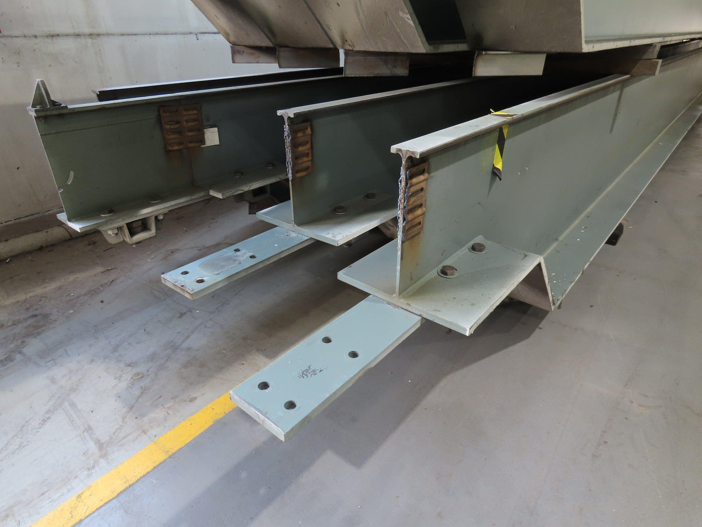 Gorbel Cleveland Tramrail Overhead Crane Runway Beam 36"H 18"W 3.25" Rail 50'L