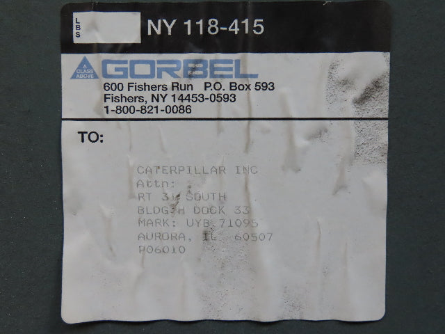 Gorbel Cleveland Tramrail Overhead Crane Runway Beam 36"H 18"W 3.25" Rail 50'L