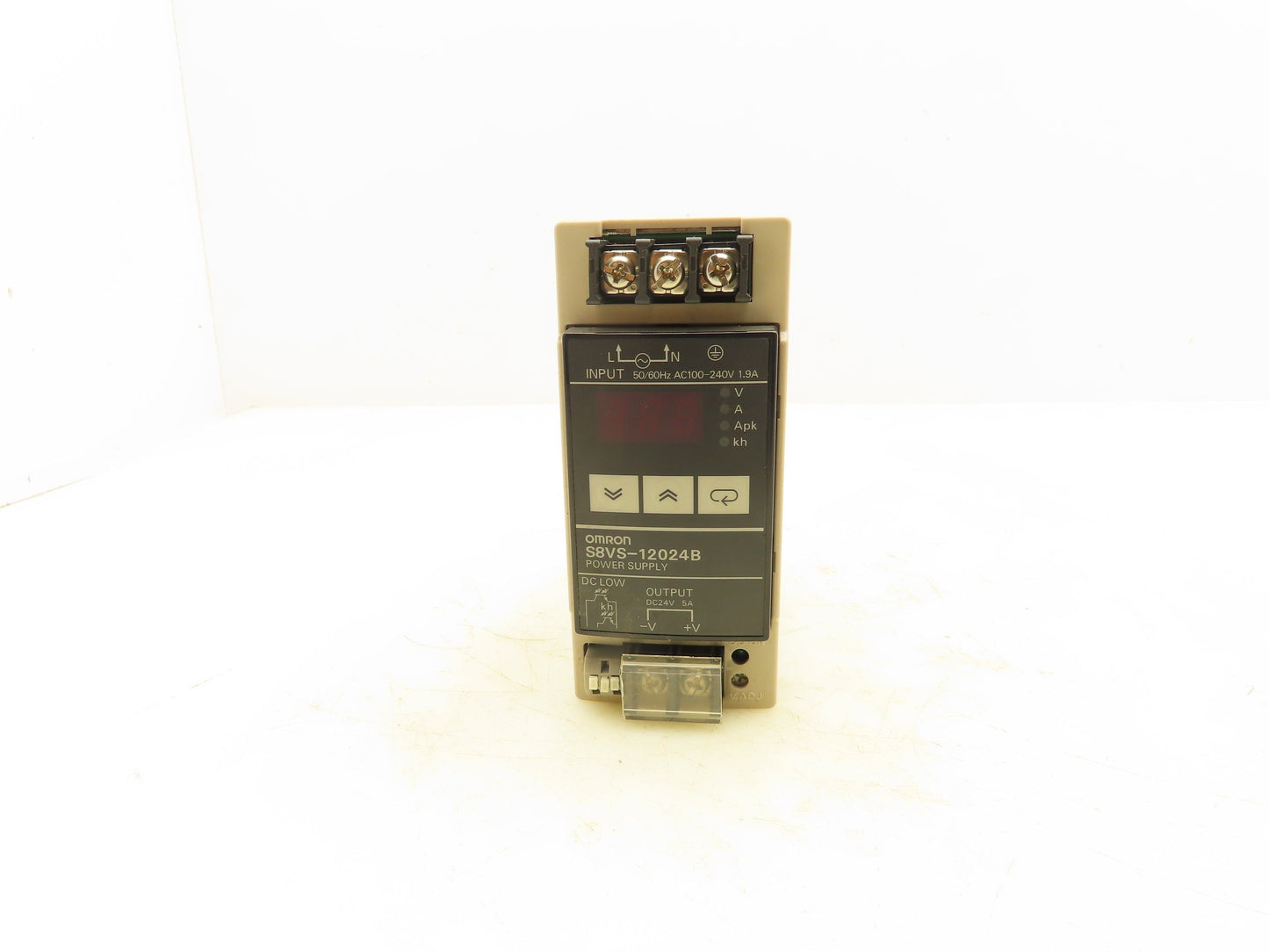Omron S8VS-12024B PLC Switching Mode Power Supply In 100-240VAC Out 24VDC