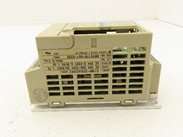 Yaskawa CIMR-XCHA20P2 VS Mini AC Drive 0.2kW 200V 3PH