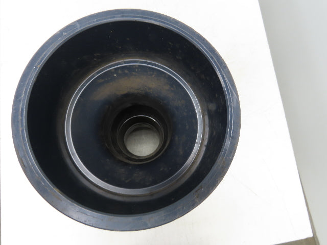 Asahi 111605060 PVC 4" Ball Valve 6" Glue In Socket 2 Way FPM Seal 150PSI