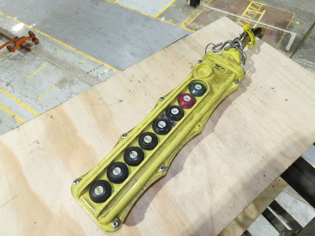 Cleveland Tramrail P&H 4 Ton Single Girder Underhung Bridge Crane 36' Span