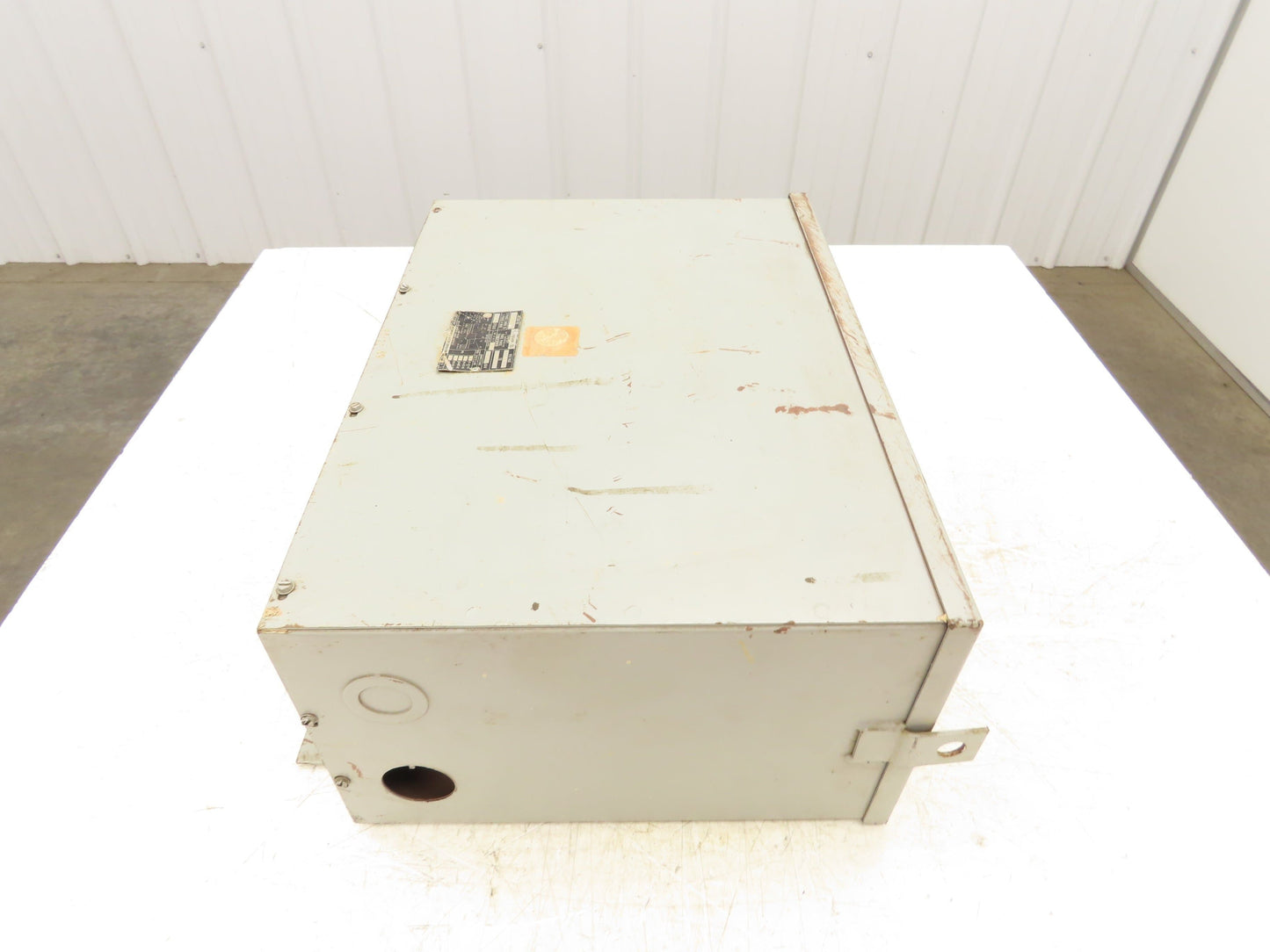 Westinghouse 6E 982 15kva 3 Phase Electric Power Transformer HV 480V LV 208/120V