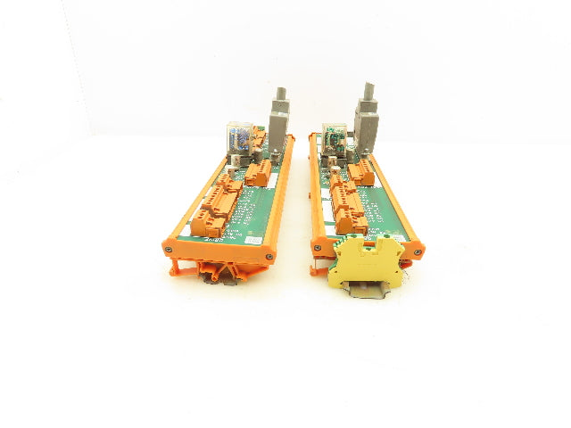Allen Bradley 1746HT PLC Termination Panel DIN Rail Mount Lot of 2