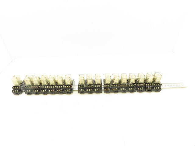 Omron MY4N Socket Relay TP514X2 5A 110V w/Base Lot of 17