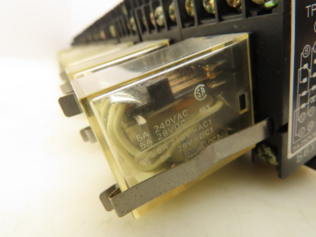 Omron MY4N Socket Relay TP514X2 5A 110V w/Base Lot of 17
