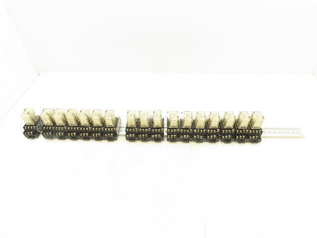 Omron MY4N Socket Relay TP514X2 5A 110V w/Base Lot of 17