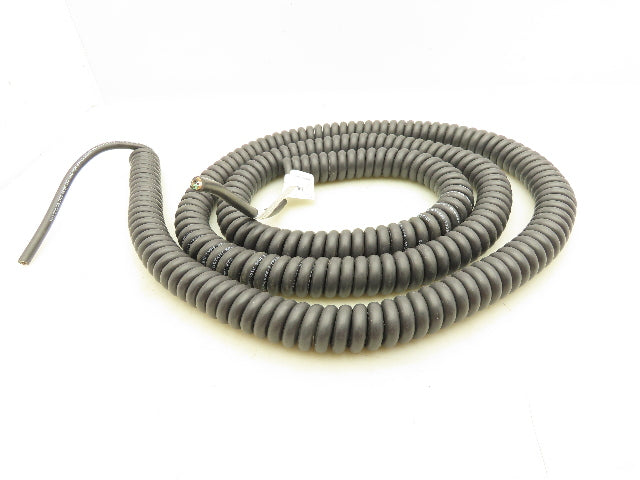 Whitney Blake 4-9123-88-96W Retractile Cord Cable SEOW 3 Wire 18Awg Coiled 8'