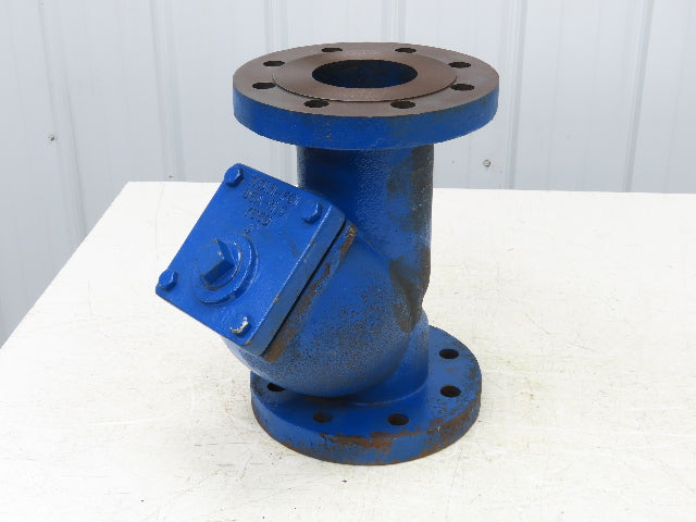 Titan FCI YS59 Cast Iron Wye Strainer 4" Y Class 250 SWP