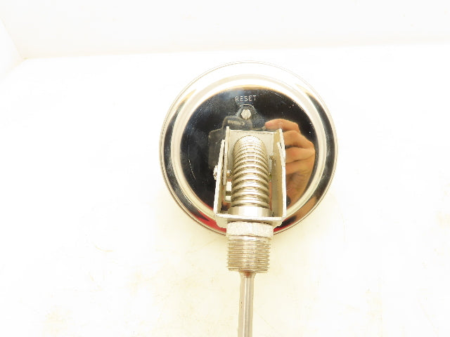 WIKA Temp Gauge 0-120 F 2 Degree Subd 5" Dial 1/2" NPT 6" Probe Stainless