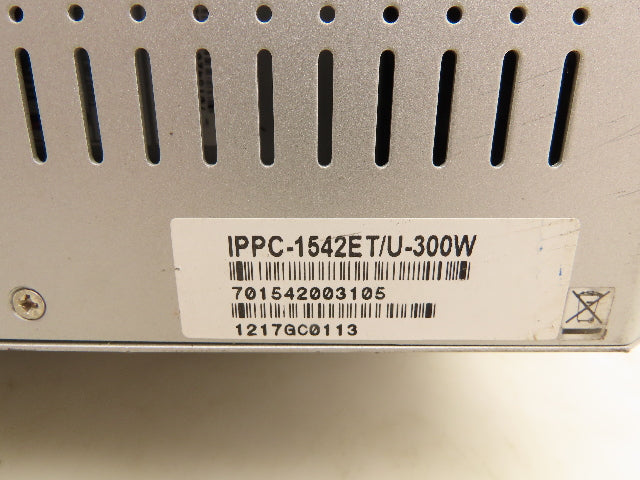 ICI IPPC-1542ET/U-300W Industrial Control Panel PC Computer Windows 7 Pro