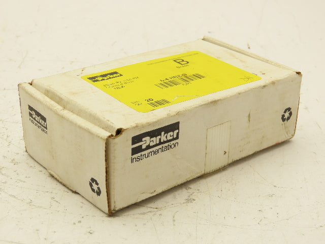 Parker 6-4 HBZ-B Brass Reducing Union 1/4" Tube x 3/8" Tube Box OF 20