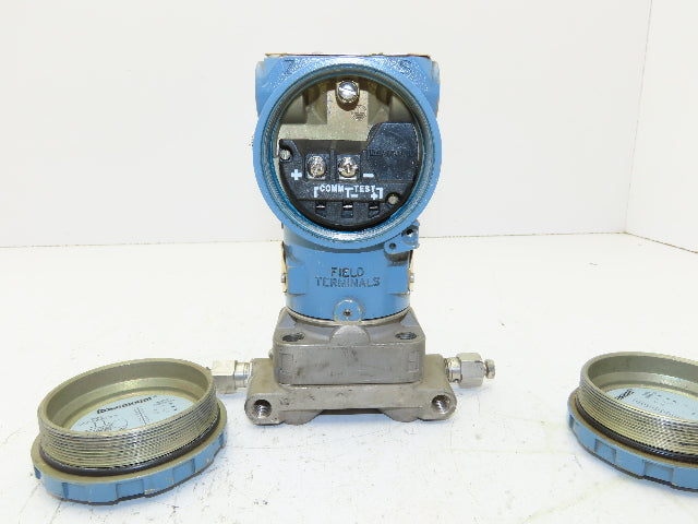 Rosemount 3051 Pressure Sensor Transmitter 0-1000" H20 3626PSI