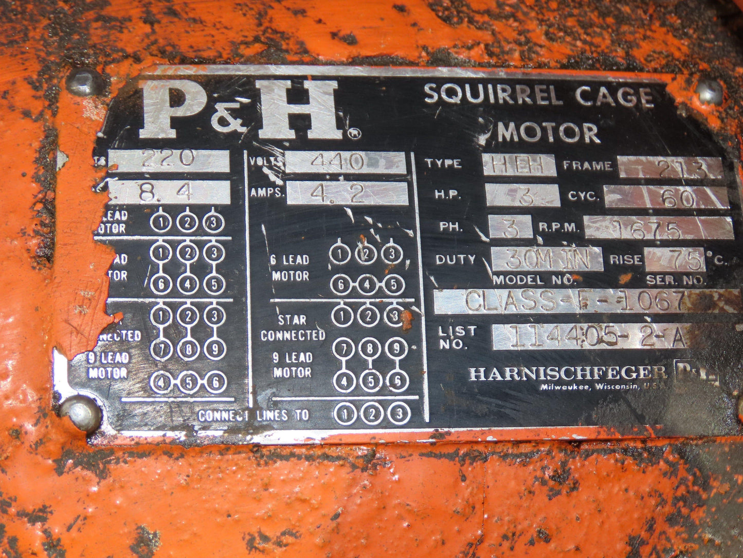 Cleveland Tramrail P&H 1/2 Ton Single Girder Underhung Bridge Crane 45' 10" Span
