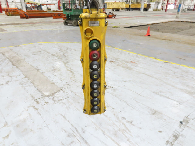 Cleveland Tramrail P&H 2 Ton Single Girder Underhung Bridge Crane 45' 10" Span