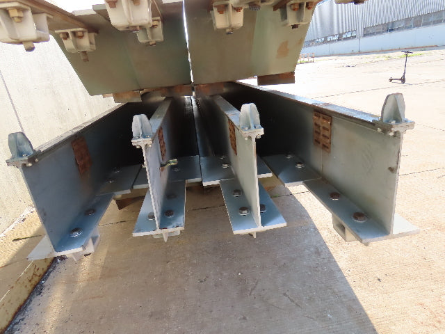 Gorbel Cleveland Tramrail Overhead Crane Runway Beam 36"H 18"W 3.25" Rail 52'L