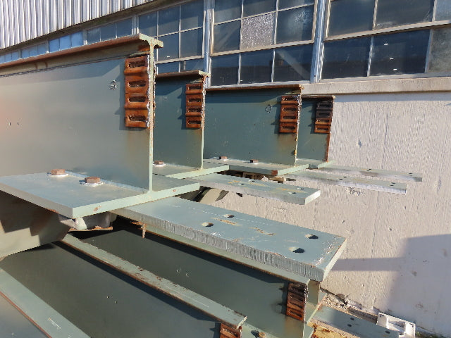 Gorbel Cleveland Tramrail Overhead Crane Runway Beam 36"H 18"W 3.25" Rail 52'L