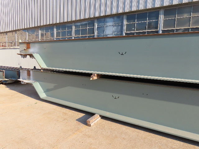 Gorbel Cleveland Tramrail Overhead Crane Runway Beam 36"H 18"W 3.25" Rail 52'L