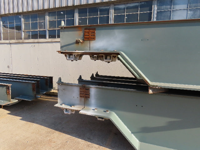 Gorbel Cleveland Tramrail Overhead Crane Runway Beam 36"H 18"W 3.25" Rail 52'L