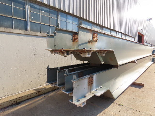 Gorbel Cleveland Tramrail Overhead Crane Runway Beam 36"H 18"W 3.25" Rail 52'L