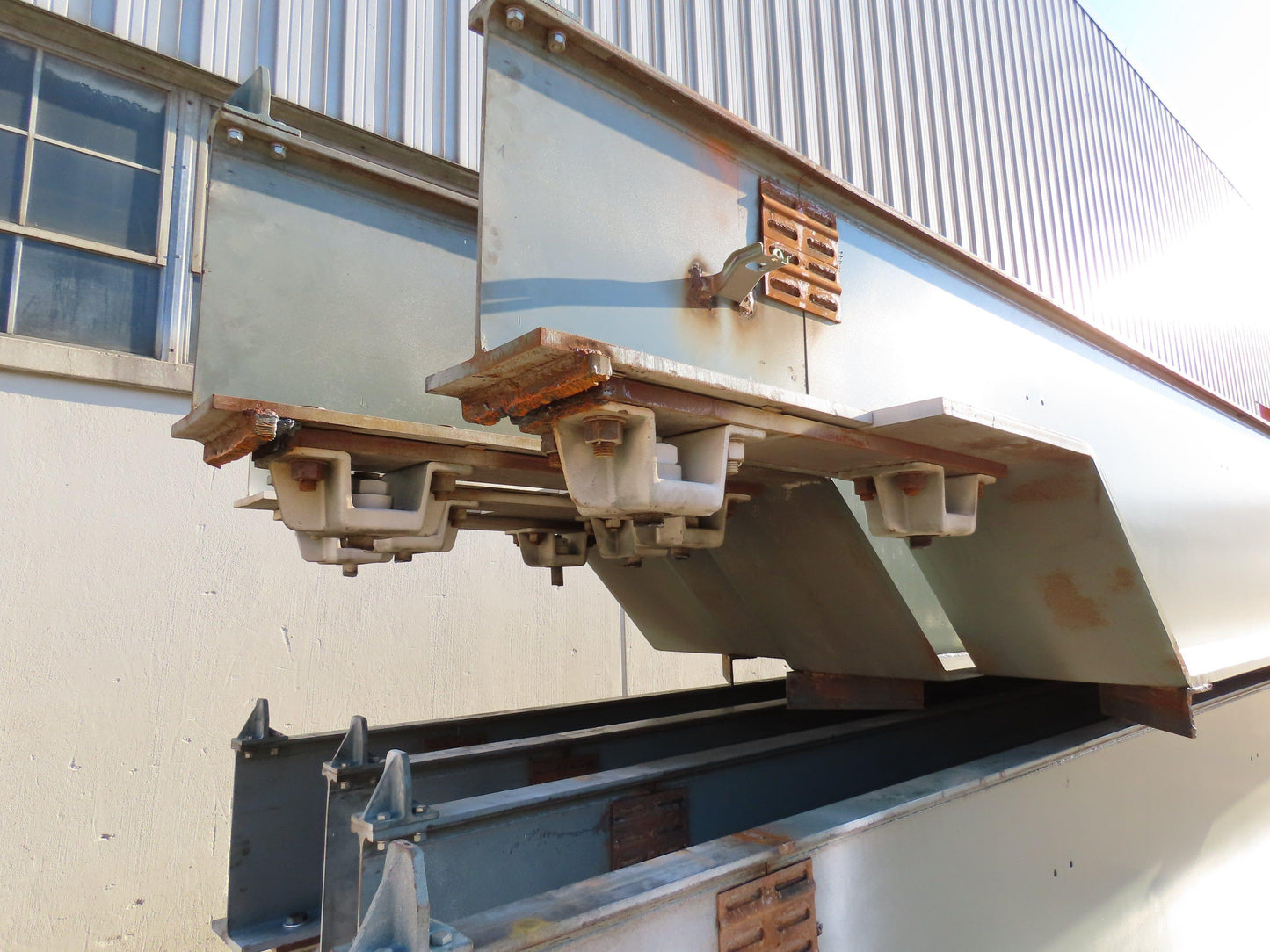 Gorbel Cleveland Tramrail Overhead Crane Runway Beam 36"H 18"W 3.25" Rail 52'L