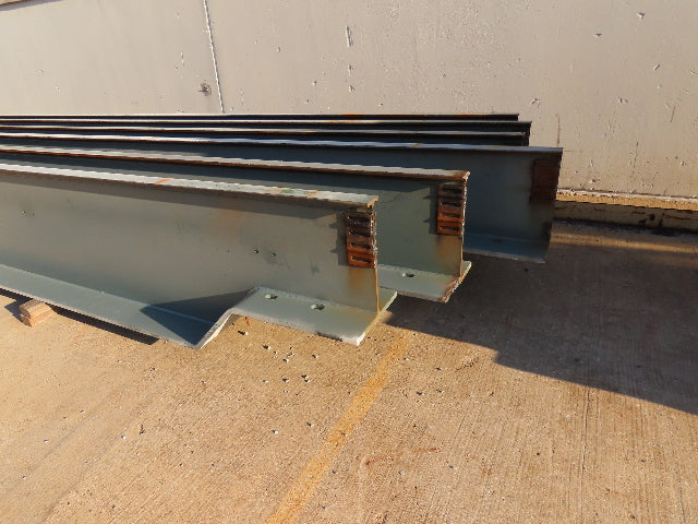 Gorbel Cleveland Tramrail Overhead Crane Runway Beam 28"H 18"W 3.25" Rail 31' 5"