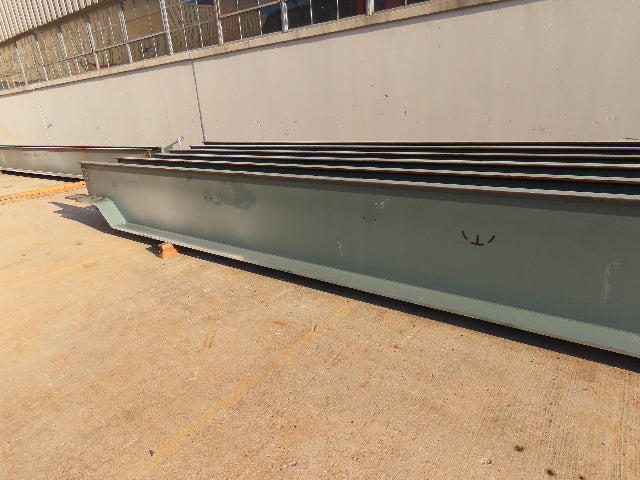 Gorbel Cleveland Tramrail Overhead Crane Runway Beam 28"H 18"W 3.25" Rail 31' 5"