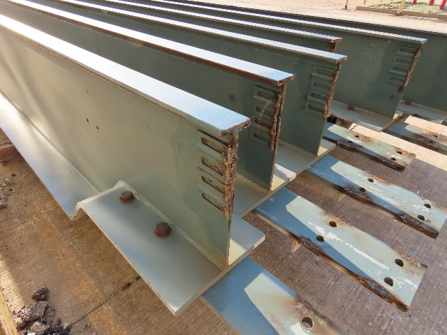 Gorbel Cleveland Tramrail Overhead Crane Runway Beam 28"H 18"W 3.25" Rail 31' 5"