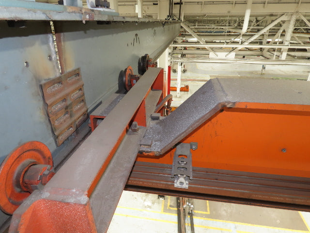 Cleveland Tramrail P&H 3 Ton Single Girder Underhung Bridge Crane 45' 10" Span