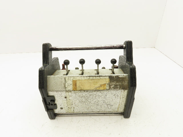 Telemotive LTX Crane Hoist Radio Remote Control 4 Lever 2 Button Model 8020