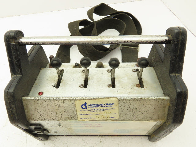 Telemotive LTX Crane Hoist Radio Remote Control 4 Lever 2 Button Model 8020