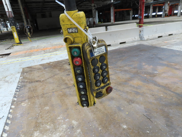 Cleveland Tramrail P&H 4 Ton Single Girder Underhung Bridge Crane 45' 10" Span