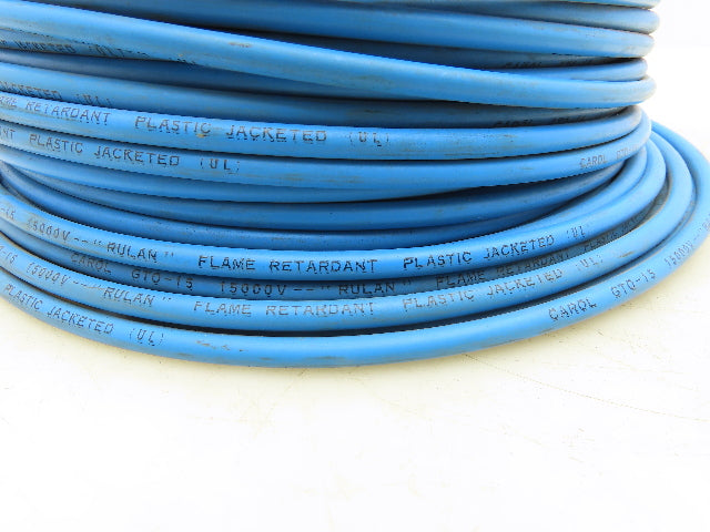 Carol GTO-15 Cable Wire 250' 15,000V Plastic Jacketed Flame Retardant Blue #14