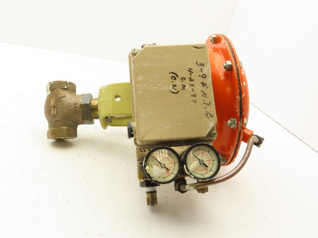 Fisher 32-24 588 Pneumatic Diaphragm Control Valve 1/2" Threaded