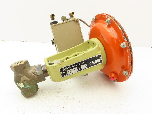 Fisher 32-24 588 Pneumatic Diaphragm Control Valve 1/2" Threaded