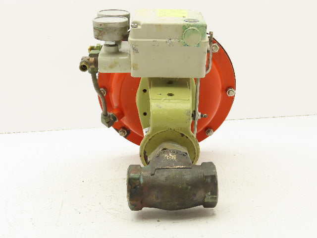 H.D. Baumann 32-24 588 Pneumatic Diaphragm Control Valve 1/2" Threaded 4-15 PSI