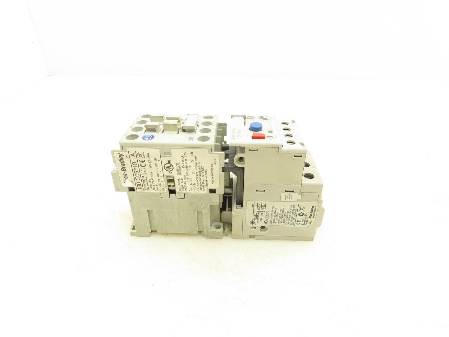 Allen Bradley 193-EECB Motor Starter Contactor Overload Relay 1-5A 120V Coil