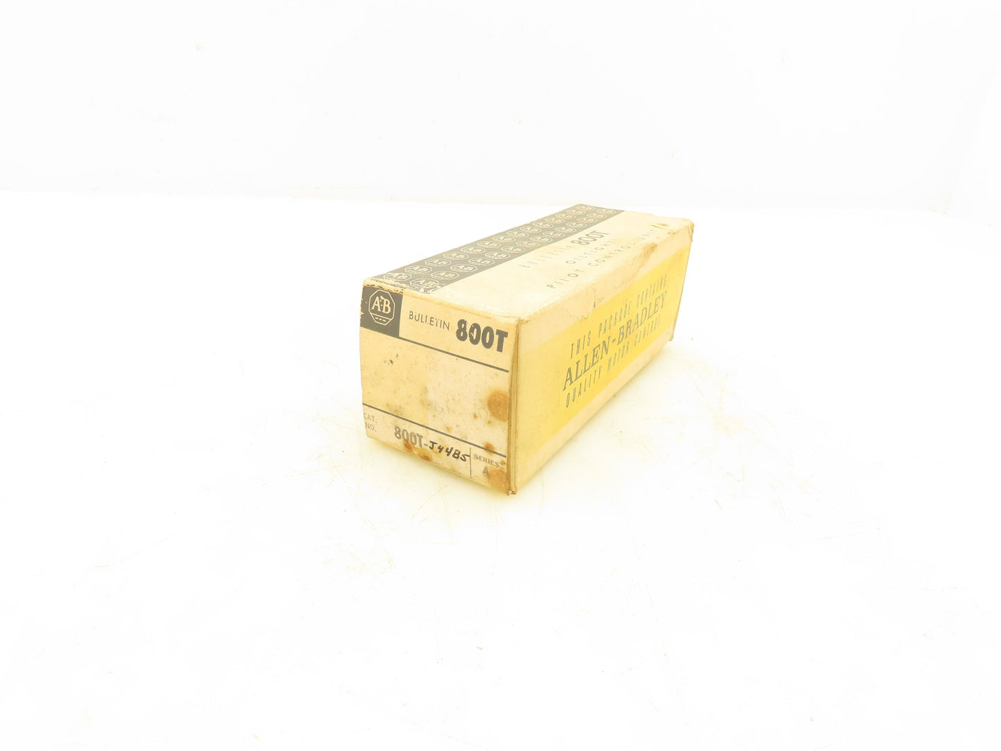 Allen Bradley 800T-J44B5 Keyed Selector Switch 3 Position Maintained 30mm