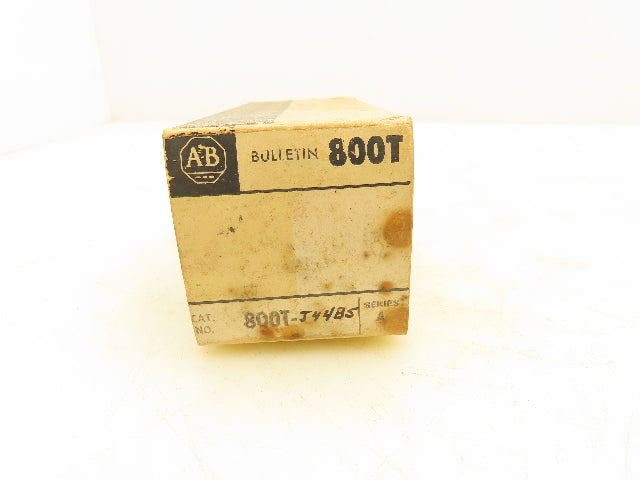 Allen Bradley 800T-J44B5 Keyed Selector Switch 3 Position Maintained 30mm