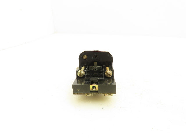 Allen Bradley 800T-NX191B Cylinder Lock Push Button 30 mm Ser A 1 NO 1 NC Keyed