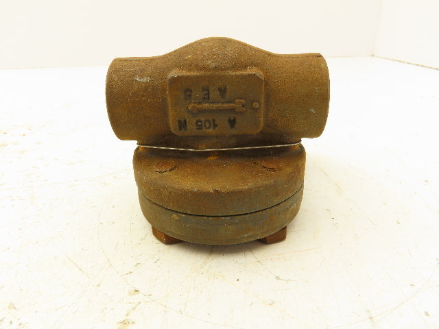 Bonney Forge 097744-0030 Steel Valve 1/2" A105N CR13 Seat INT.HF 1/2 Npt