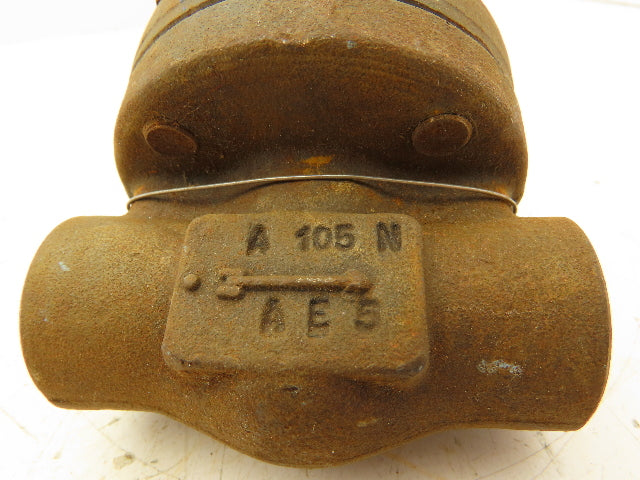 Bonney Forge 097744-0030 Steel Valve 1/2" A105N CR13 Seat INT.HF 1/2 Npt