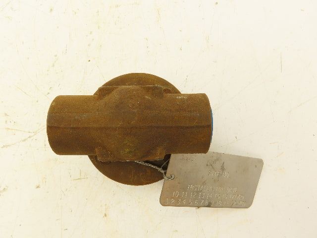 Bonney Forge 097744-0030 Steel Valve 1/2" A105N CR13 Seat INT.HF 1/2 Npt