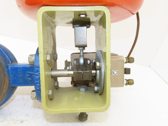 H.D. Baumann 21000 Pneumatic Diaphragm Butterfly Control Valve Positioner 3"