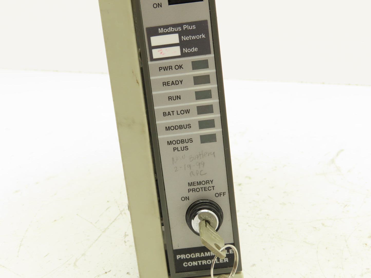 Modicon AEG AS-9770-000 PLC CPU Processor Module Memory Power Supply Keyed