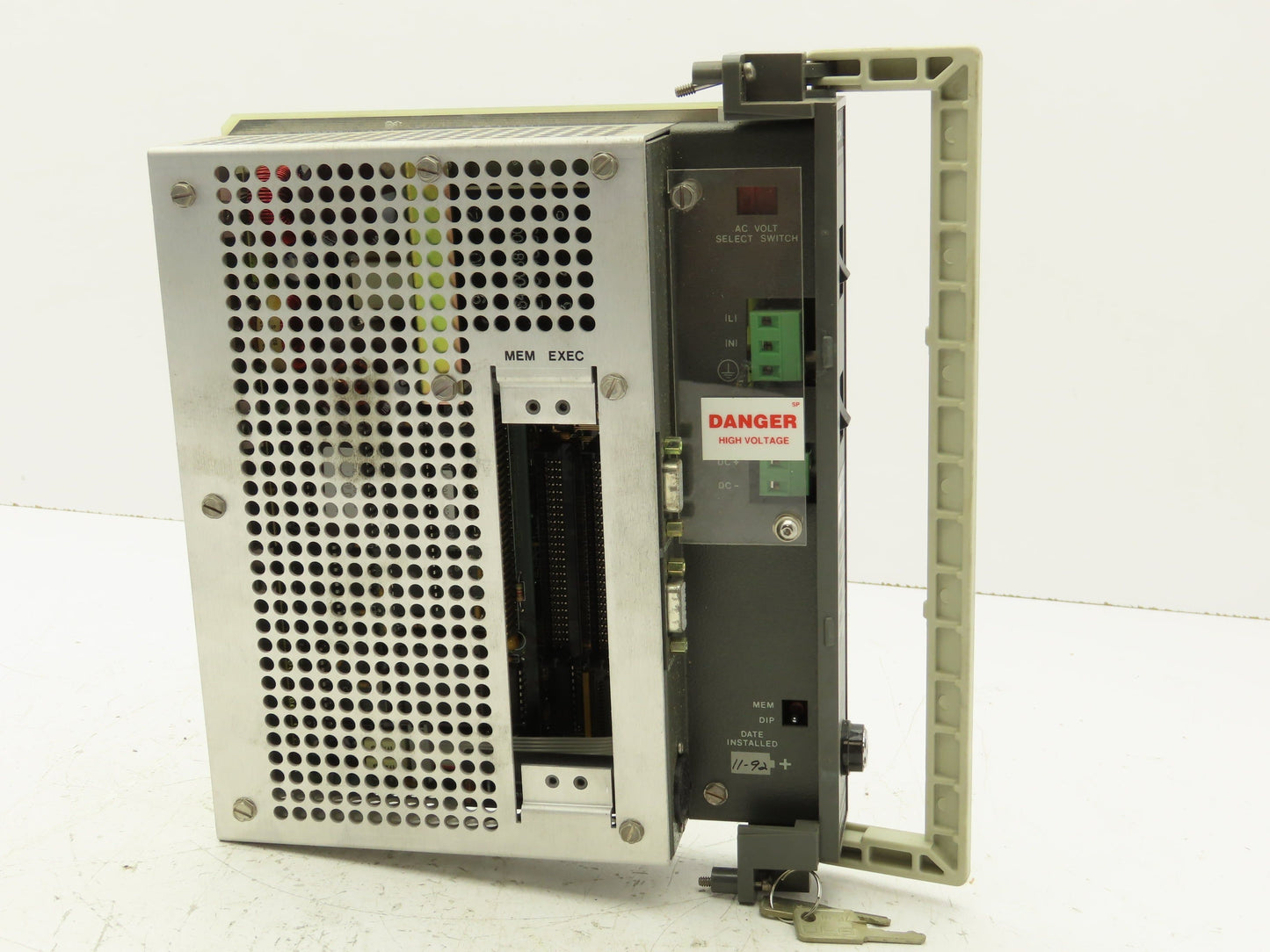 Modicon AEG AS-9770-000 PLC CPU Processor Module Memory Power Supply Keyed