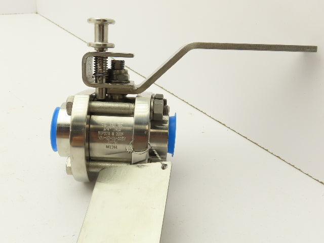 BNL HBV-A2-06-0057 Stainless Steel Ball Valve 1/4 Turn 3/4" 150# Mark 977