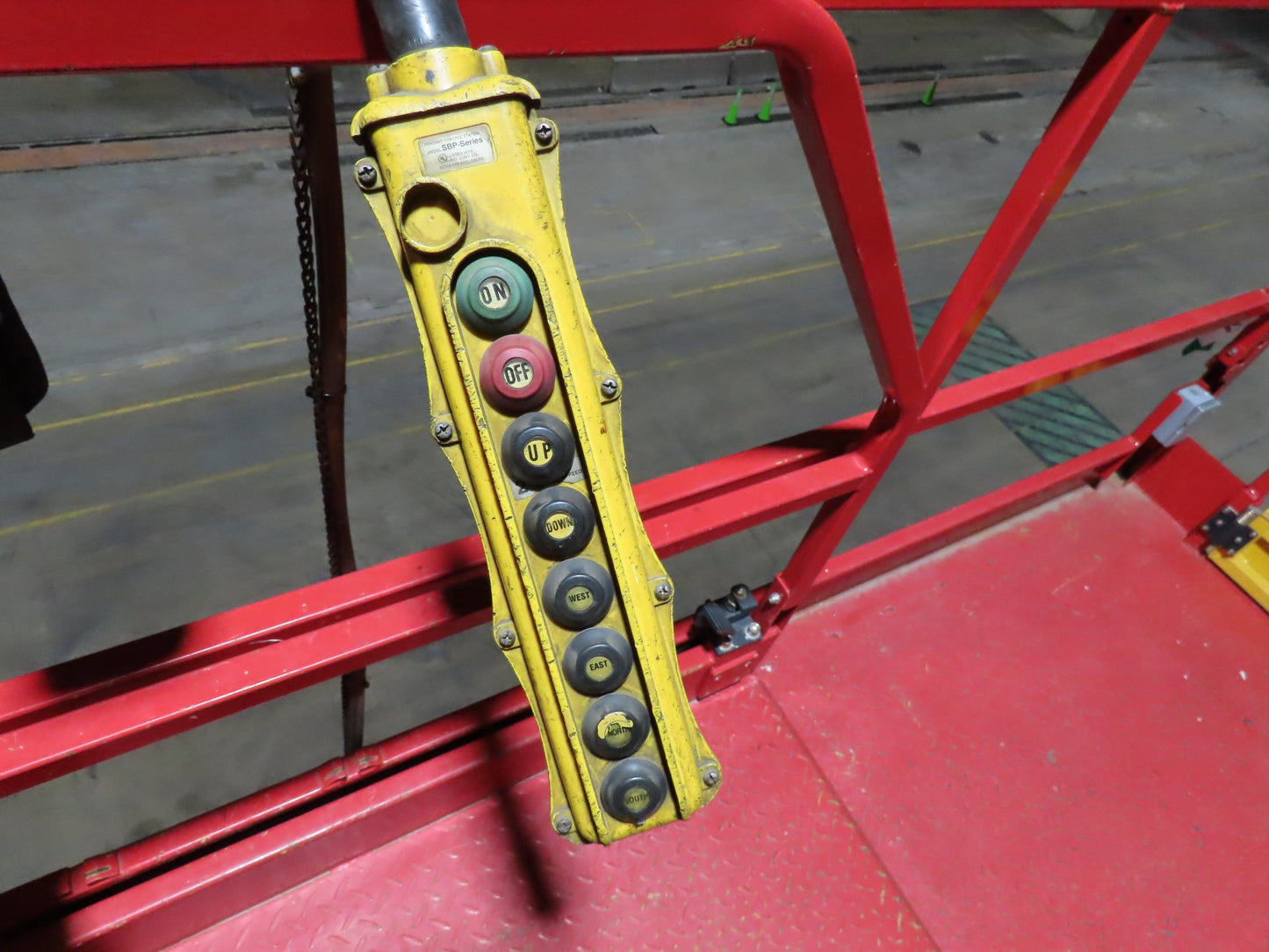 Cleveland Tramrail P&H 1/2 Ton Single Girder Underhung Bridge Crane 45' 10" Span