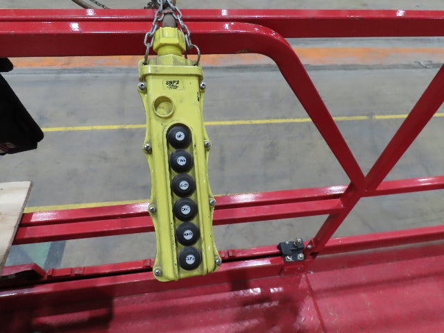 Cleveland Tramrail P&H 2 Ton Single Girder Underhung Bridge Crane 45' 10" Span