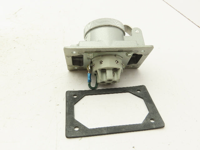 Russellstoll SKWR11G Pin and Sleeve Receptacle 11 Wire 20A 600V